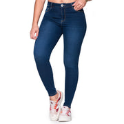 Jean Skinny Faja Interna Azul Oscuro Trucco'S T22092408 - 40