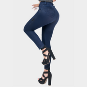 Jeans Levanta Cola Azul Oscuro Real Jeans 21215 - 38