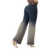 Jean Palazzo Tiro Alto Azul Tyt Jeans Firmeza
