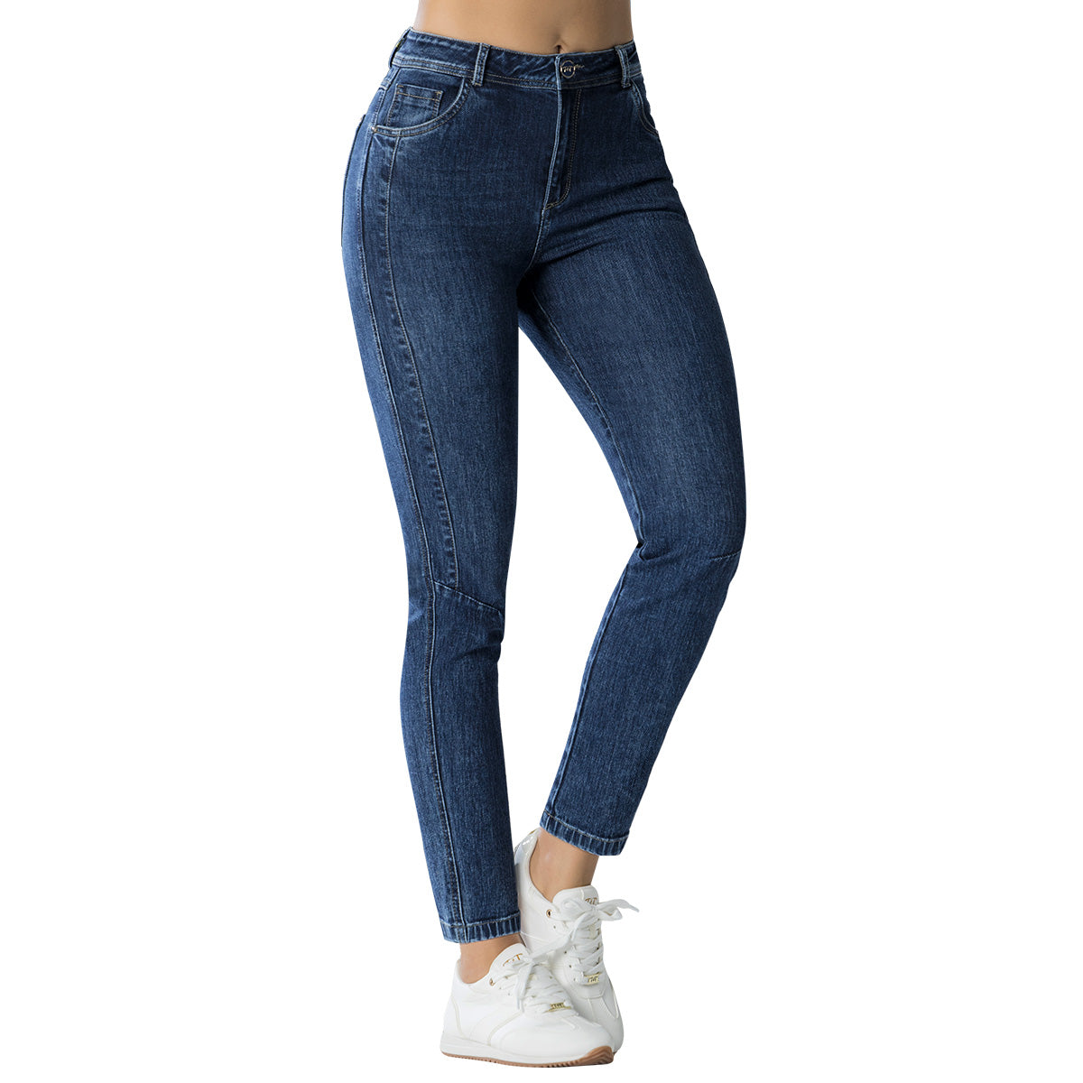 Jean Mom Tiro Alto Azul Tyt Jeans Logro - foto 2