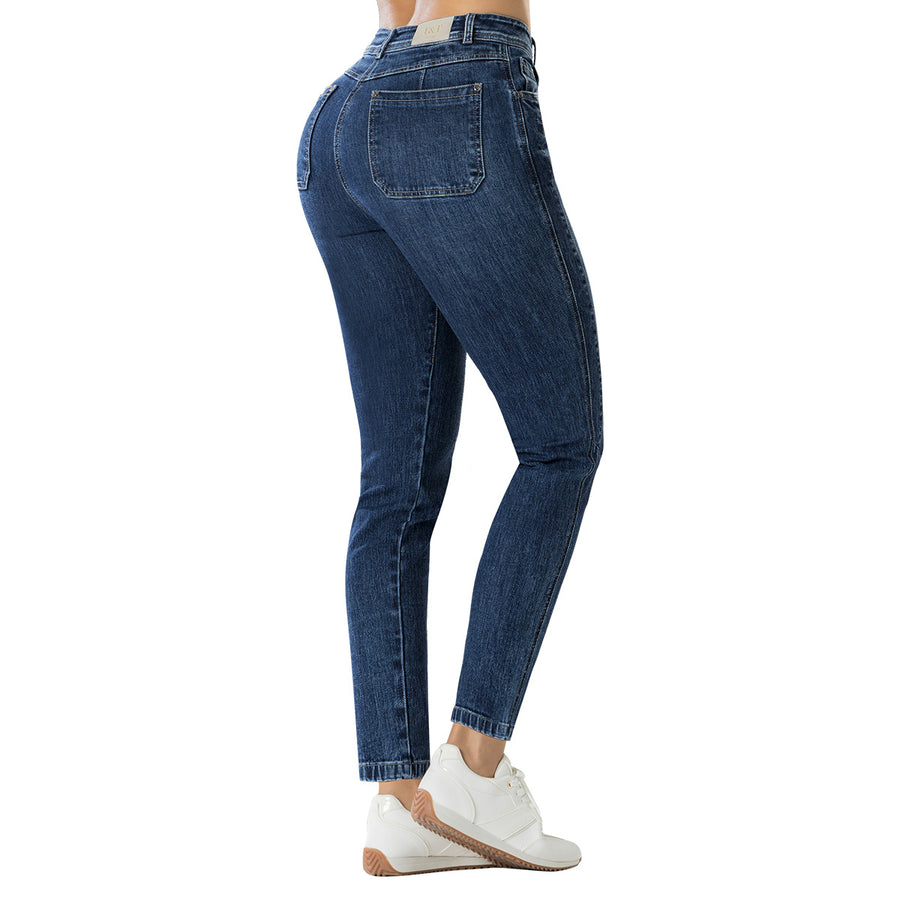 Jean Mom Tiro Alto Azul Tyt Jeans Logro - foto 1