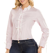 Blusa Multirayada Rosado TyT Magdalena