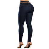 Jean Push Up Tiro Alto Azul Tyt Jeans Magia