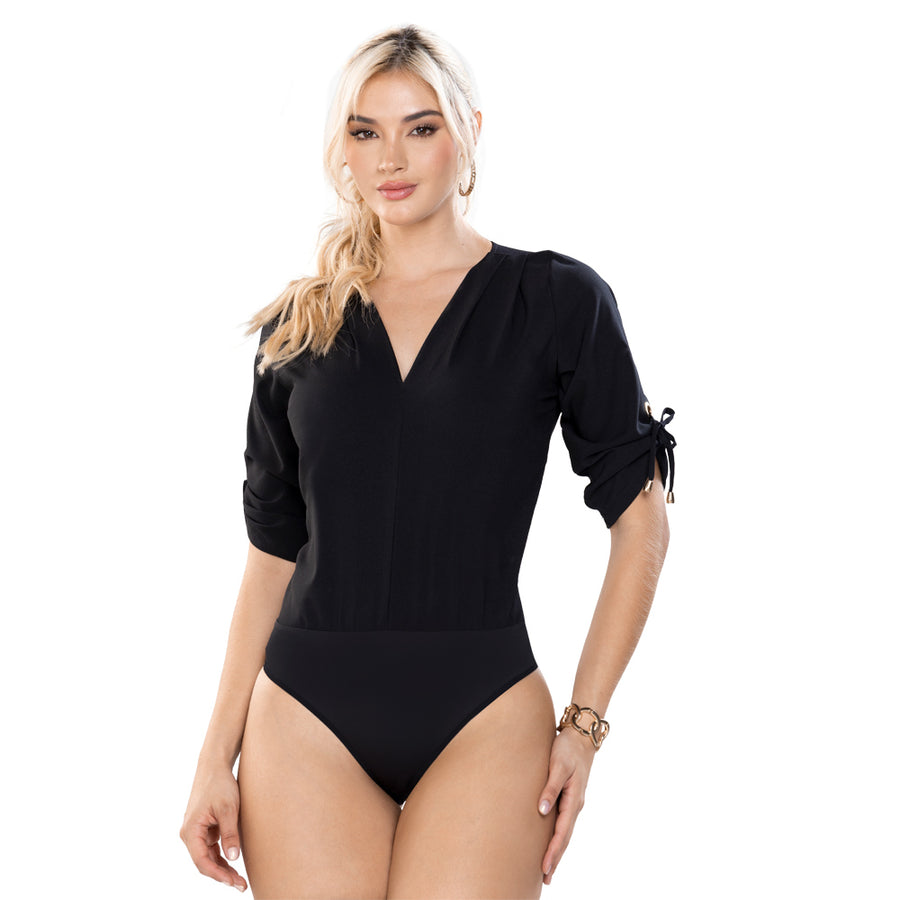 Body Ajustado Negro TyT Marion