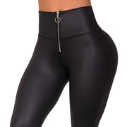 Calza Push Up Negro Mujerón 1001
