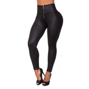Calza Push Up Negro Mujerón 1001