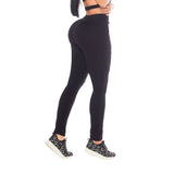 Jeans Levanta Cola Negro Cheviotto 14473