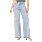 Jeans Palazzo Azul Mujeron Milo - 38