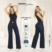Jean Wide Leg Azul Tyt Mitú - 42