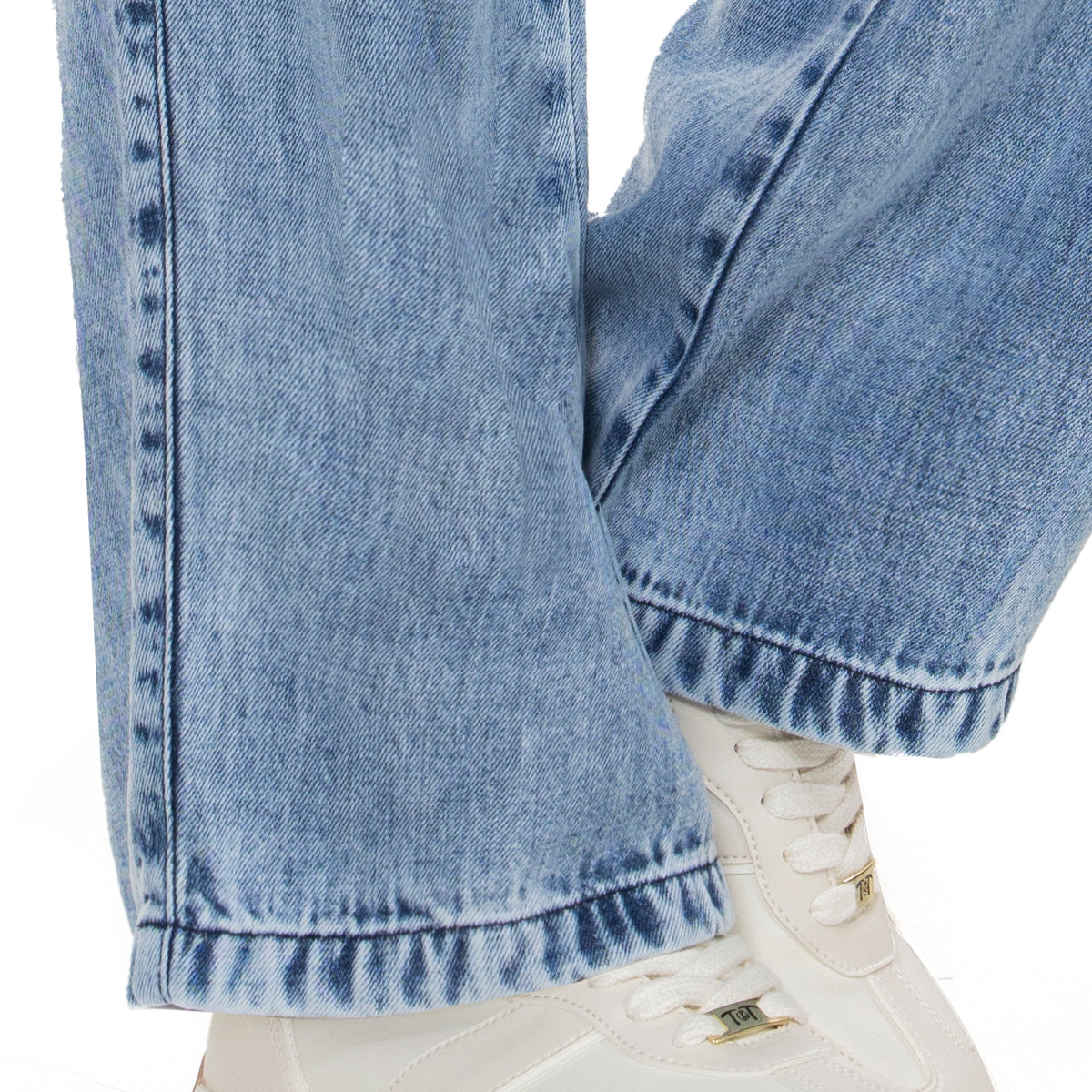 Jean Mom Tiro Alto Azul Medio Tyt Jeans España - foto 3