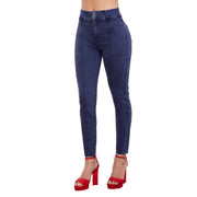 Jean Mom Push Up Azul Oscuro Tyt Claudia - 40
