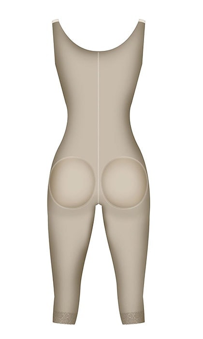 Faja Enteriza Lipoescultura Sisa Pierna Larga Beige Salome 0518 - L