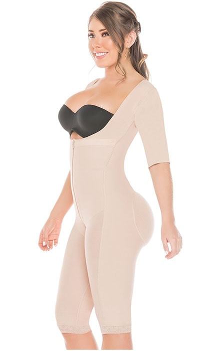 Faja Lipoescultura Postoperatoria Con Mangas Salome 0519 - 2XL