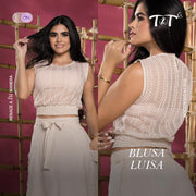 Blusa Confort Beige TyT Luisa