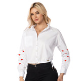 Blusa Corazón Blanca TyT Corazon