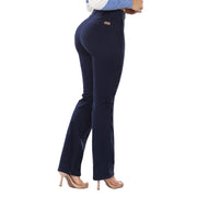 Pantalón Tiro Alto Azul Oscuro TyT Pensamiento