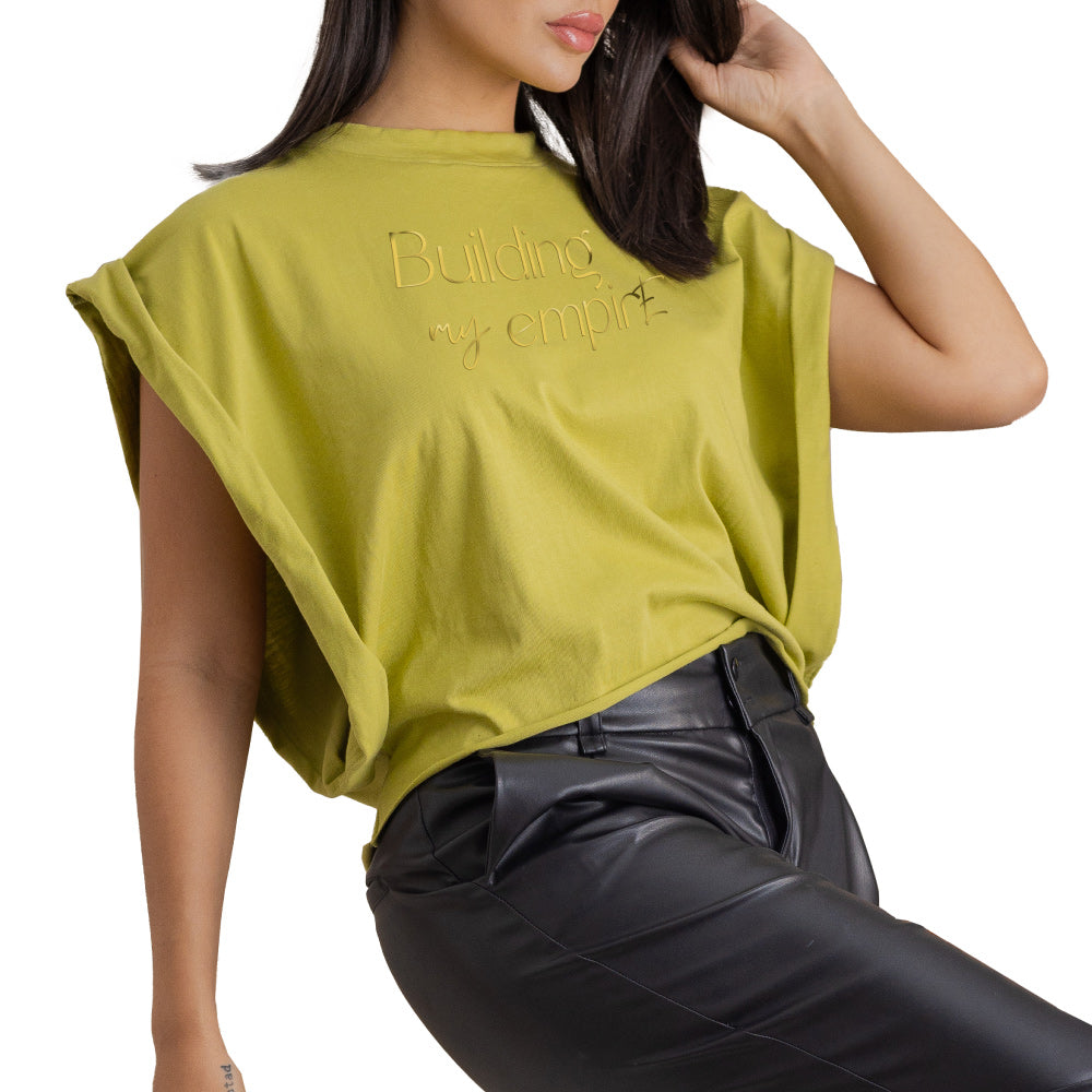 Blusa Confort Verde Mujerón 16504 - foto 2