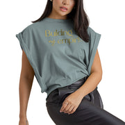 Blusa Confort Gris Mujerón 16504 — detalle de la prenda