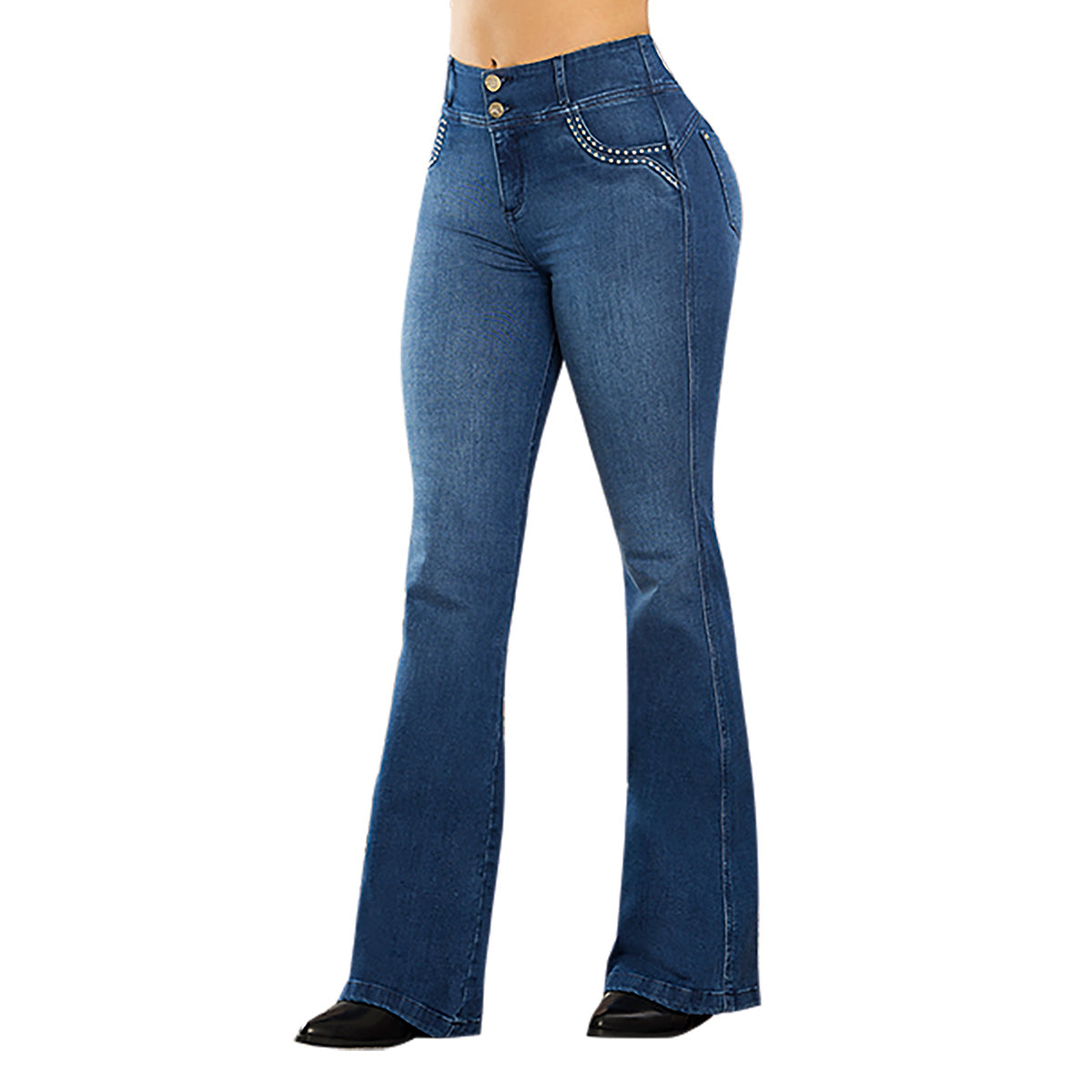 Jeans Push Up Azul Tyt Jeans Navarro - 38