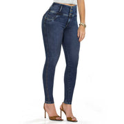 Jean Push Up Tiro Alto Azul Tyt Jeans Noruega - foto 2