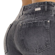 Jean Palazzo Tiro Alto Gris Tyt Jeans Estados Unidos - foto 4