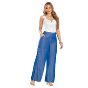 Palazzo Tiro Alto Azul Medio Tyt Jeans Rancho - 44