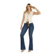 Jean Push Up Campana Azul Tyt Jeans Puertocarreño - 42