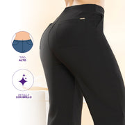 Pantalón Tiro Alto Negro TyT Quindio