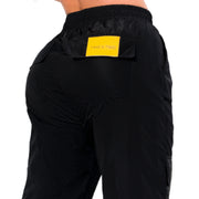 Pantalón Jogger Urbano Negro Metalizado Mujerón Urb008 — detalle posterior