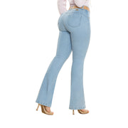 Jean Push Up Azul Claro Tyt Jeans Risaralda - 36