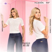 Básico Semi Ajustado Beige TyT Rubi