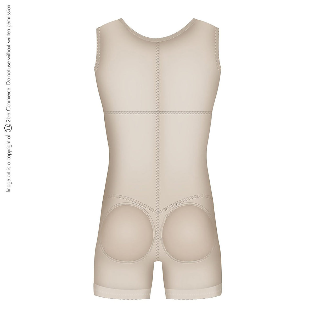 Faja Lipoescultura Hombre Beige Salome 124 - 4XL