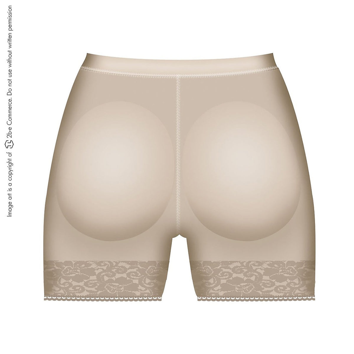 Short Levantacola Huecos Internos Fajas Salome 316-2 - L