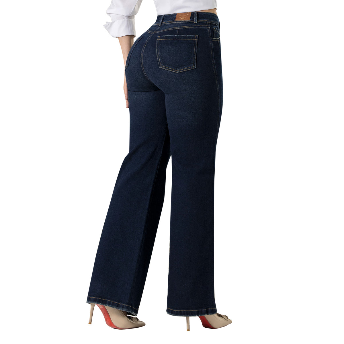 Jean Wide Leg Tiro Alto Azul Tyt Jeans Sentimiento - foto 1