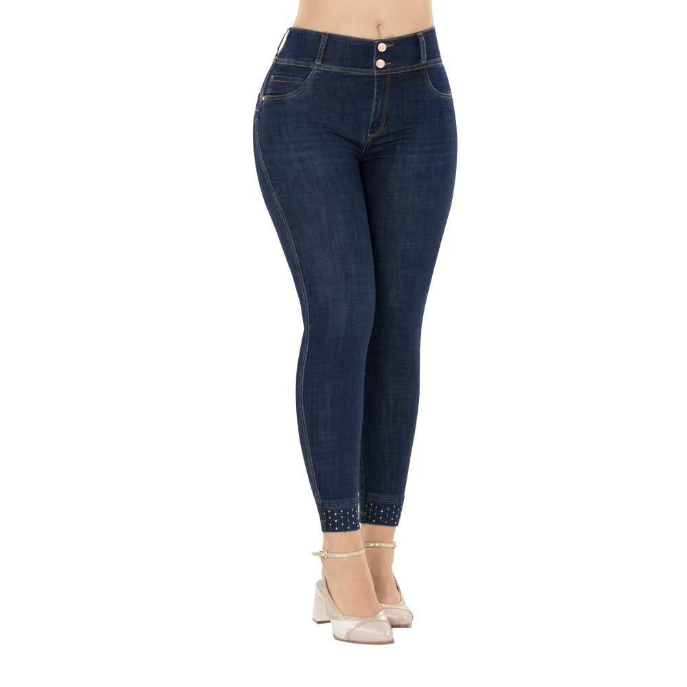 Jean Push Up Azul Tyt Sincelejo - 38