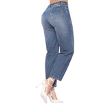 Jeans Barrel Azul TyT Sirena