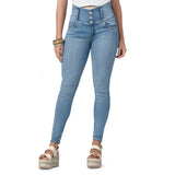 Jean Skinny Faja Interna Push Up Azul Claro Trucco'S T22113177