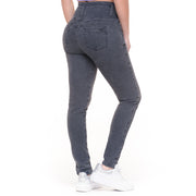 Jeans Push Up Faja Gris Truccos T22113183 - 40