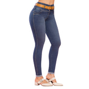 Jeans Push Up Azul Mujeron Ternura - 38
