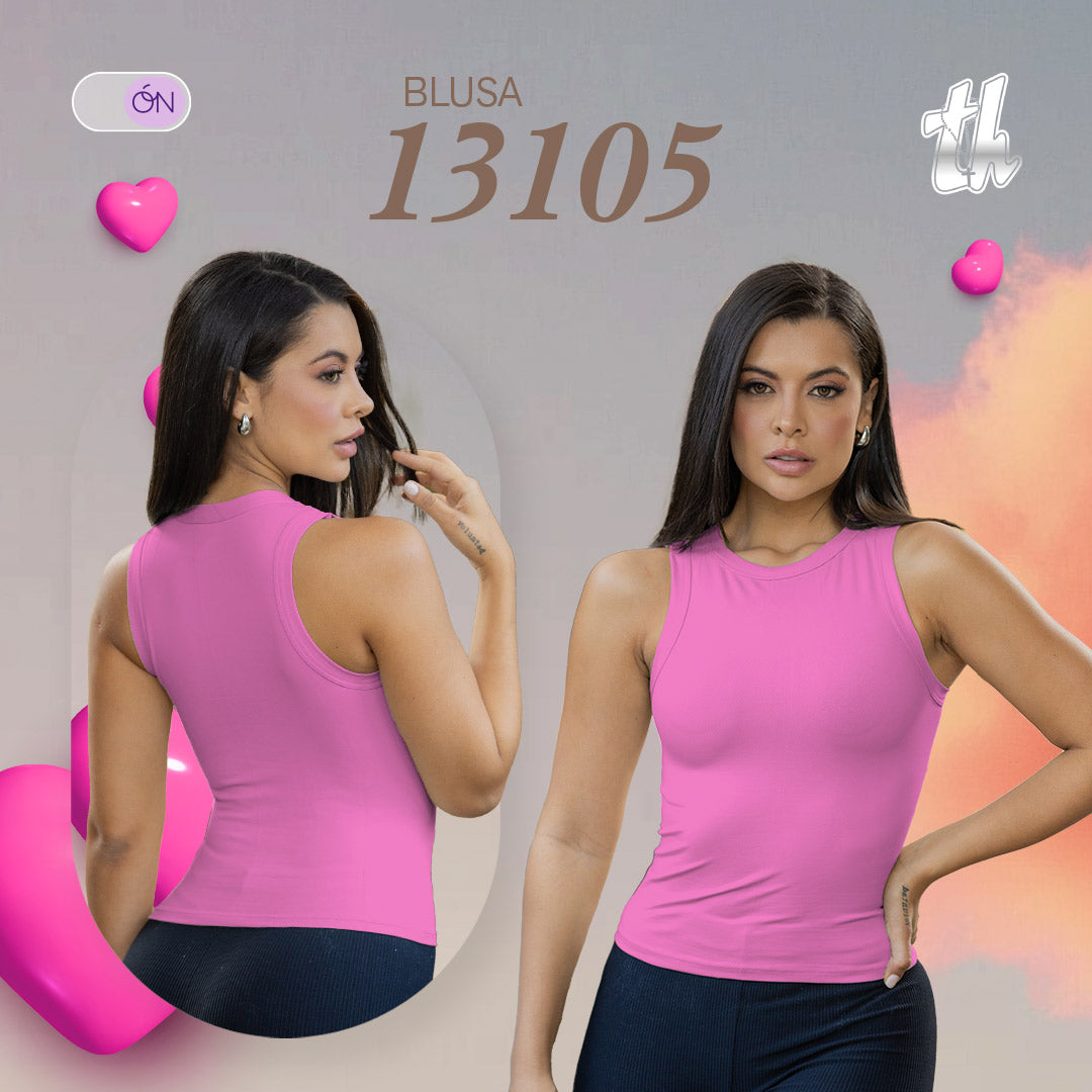 Blusa Ajustada Sandia THModa 13105