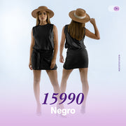 Enterizo Confort Negro THModa 15990