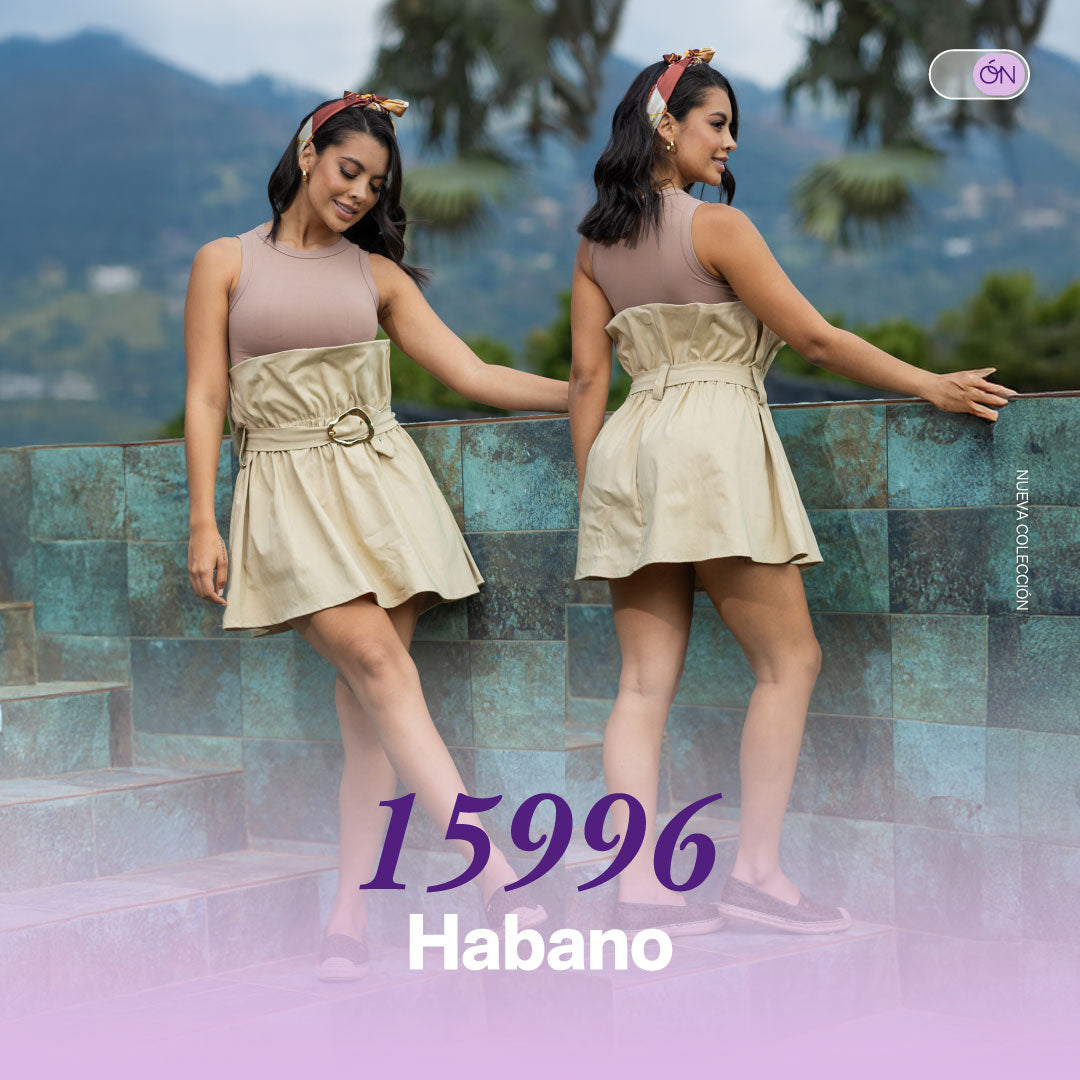 Falda Tiro Alto Carmel THModa 15996