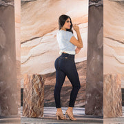 Jeans Push Up Azul Petróleo Tyt Jeans Trini - 40