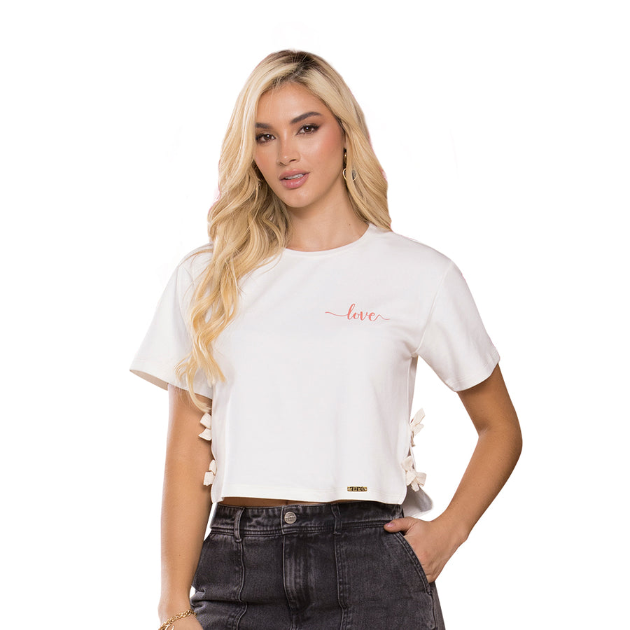 Camiseta Manga Corta Perla Confort TyT Aurora