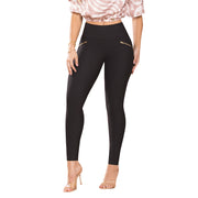 Leggin Tiro Super Alto Negro TyT Roxana — vista frontal
