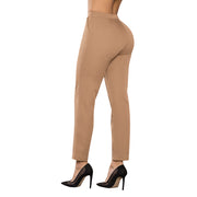 Pantalón Tiro Alto Camel Evelia TyT