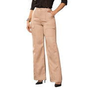 Pantalón Palazzo Cargo Beige Mujeron Ivanna - 38