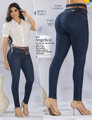 Jeans Push Up Azul Tyt Jeans Angélica - 40