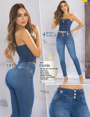 Jeans Push Up Azul Tyt Jeans Denis - 42