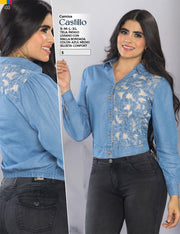 Blusa Confort Azul TyT Castillo